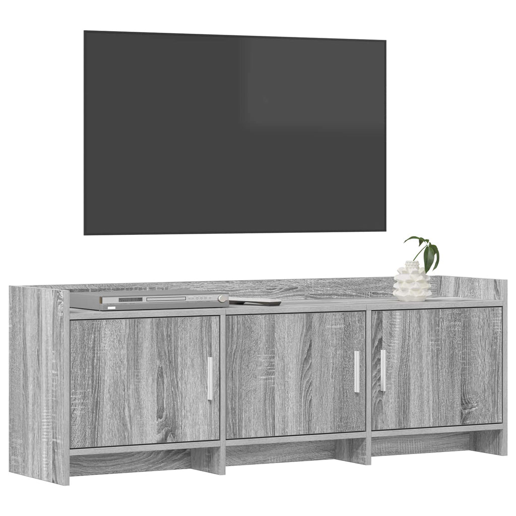 vidaXL Szafka pod telewizor 130 x 33 x 47 cm Szary Sonoma