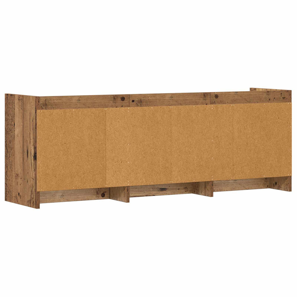 vidaXL Szafka pod telewizor 130 x 33 x 47 cm Stare drewno