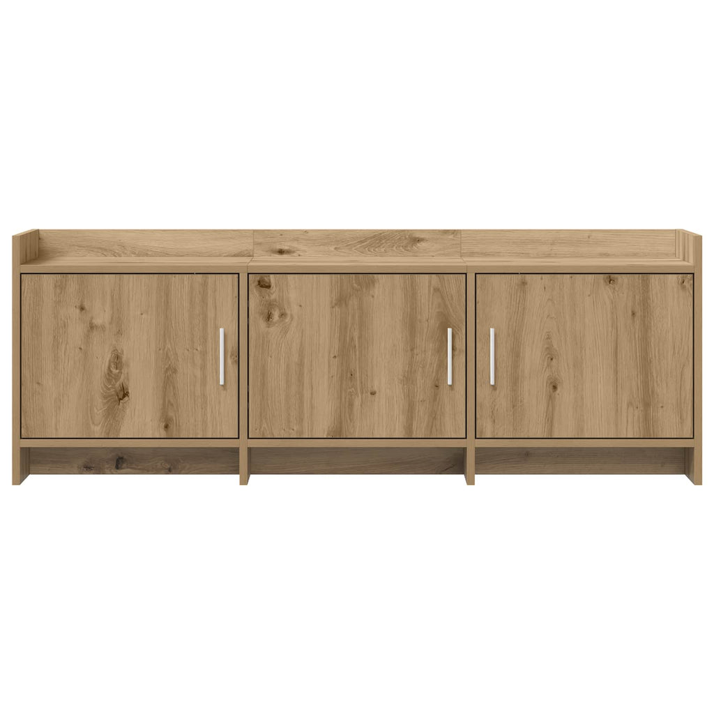 vidaXL Szafka pod telewizor 130 x 33 x 47 cm Dąb artisan