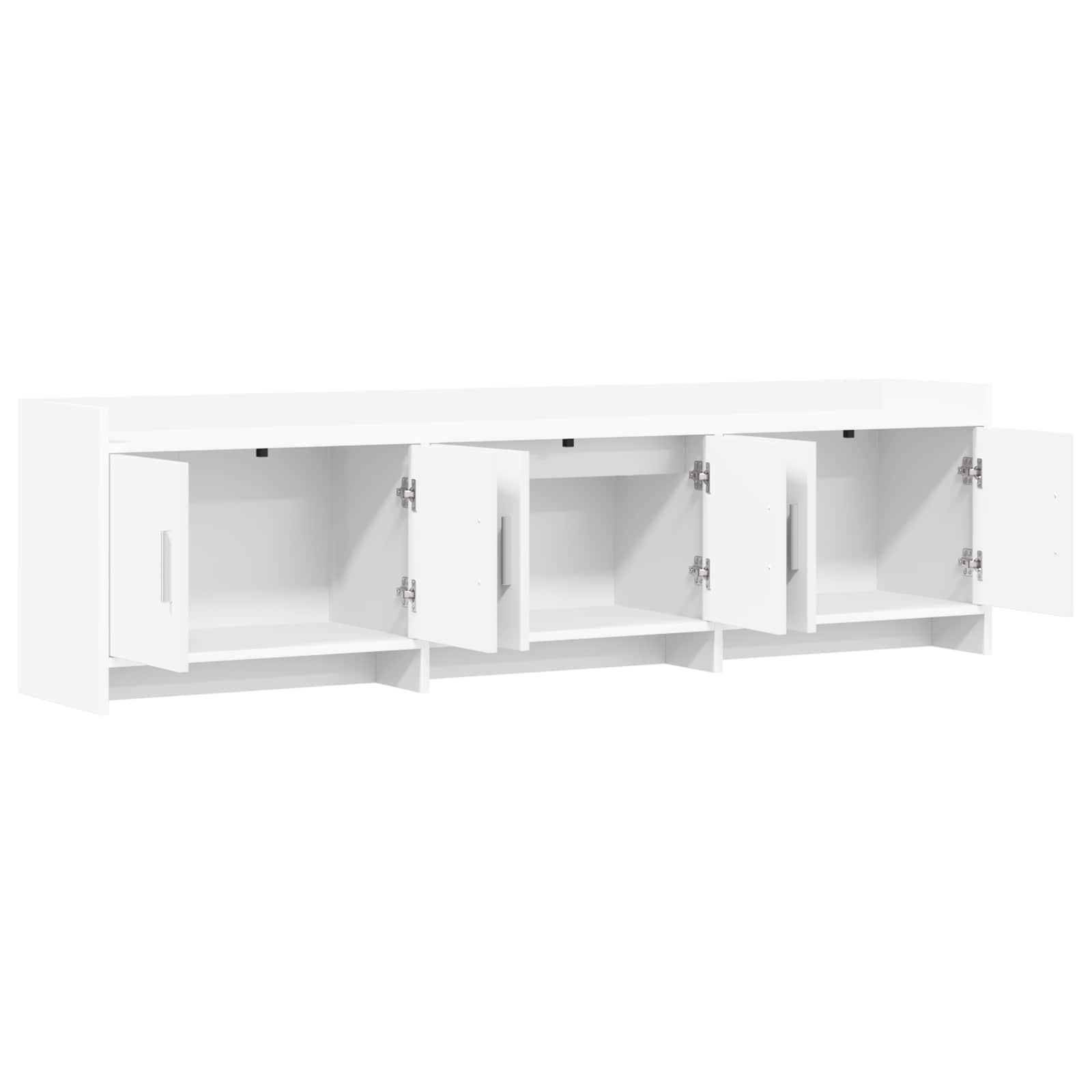 vidaXL Szafka pod telewizor 168 x 33 x 47 cm Biały Drewno inżynieryjne