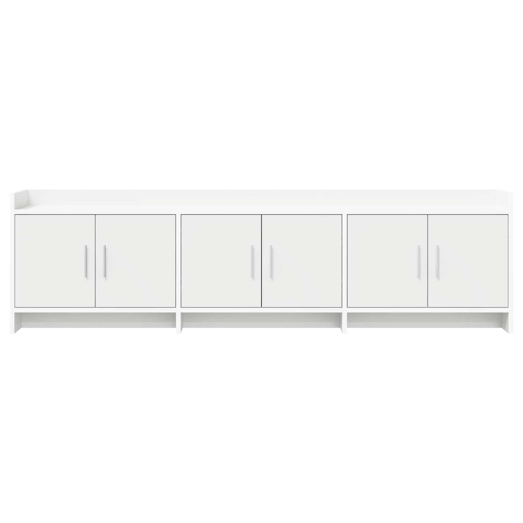 vidaXL Szafka pod telewizor 168 x 33 x 47 cm Biały Drewno inżynieryjne