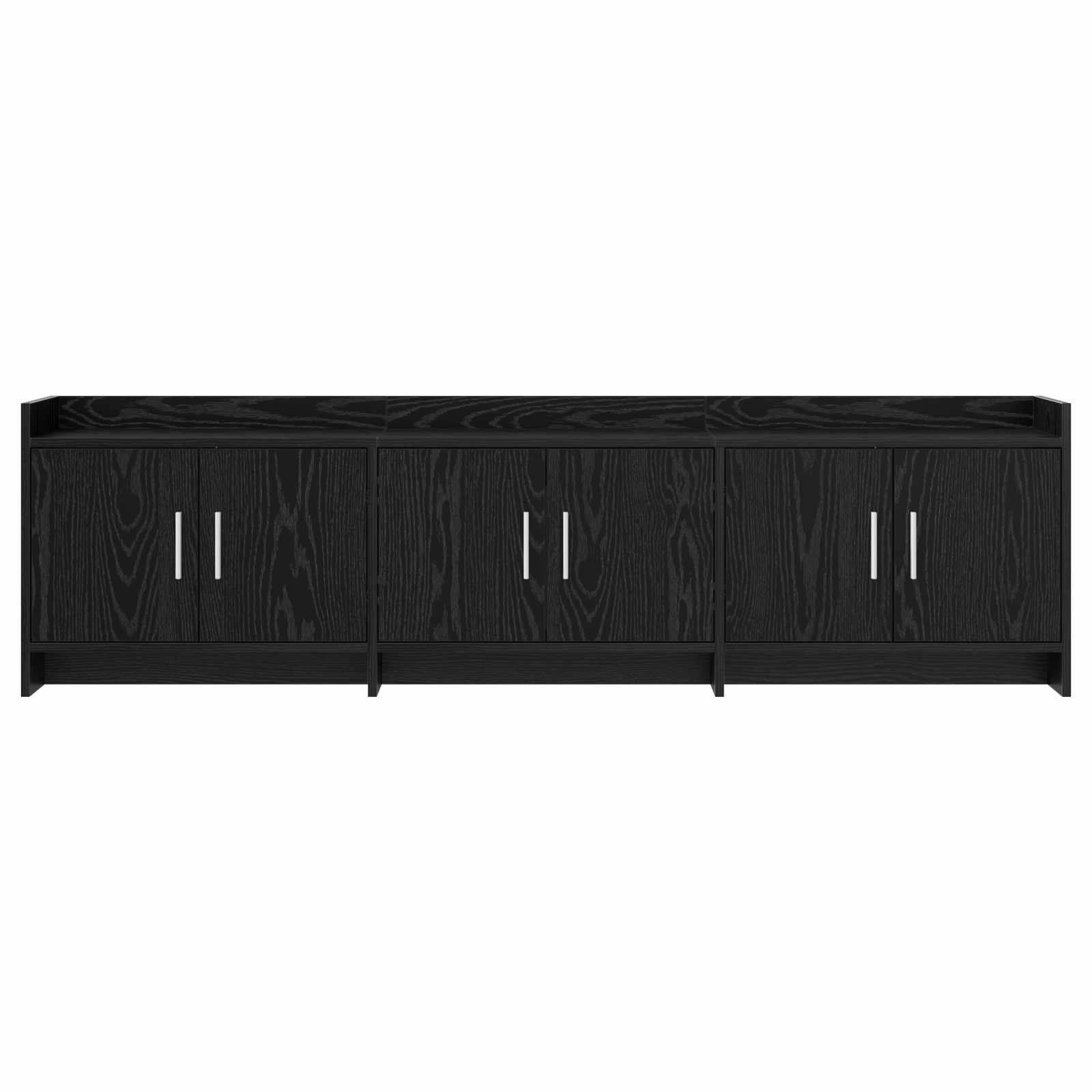vidaXL Szafka pod telewizor 168 x 33 x 47 cm Czarny dąb