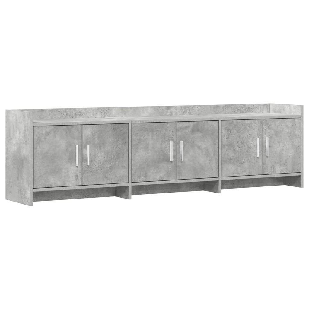 vidaXL Szafka pod telewizor 168 x 33 x 47 cm Betonowy szary