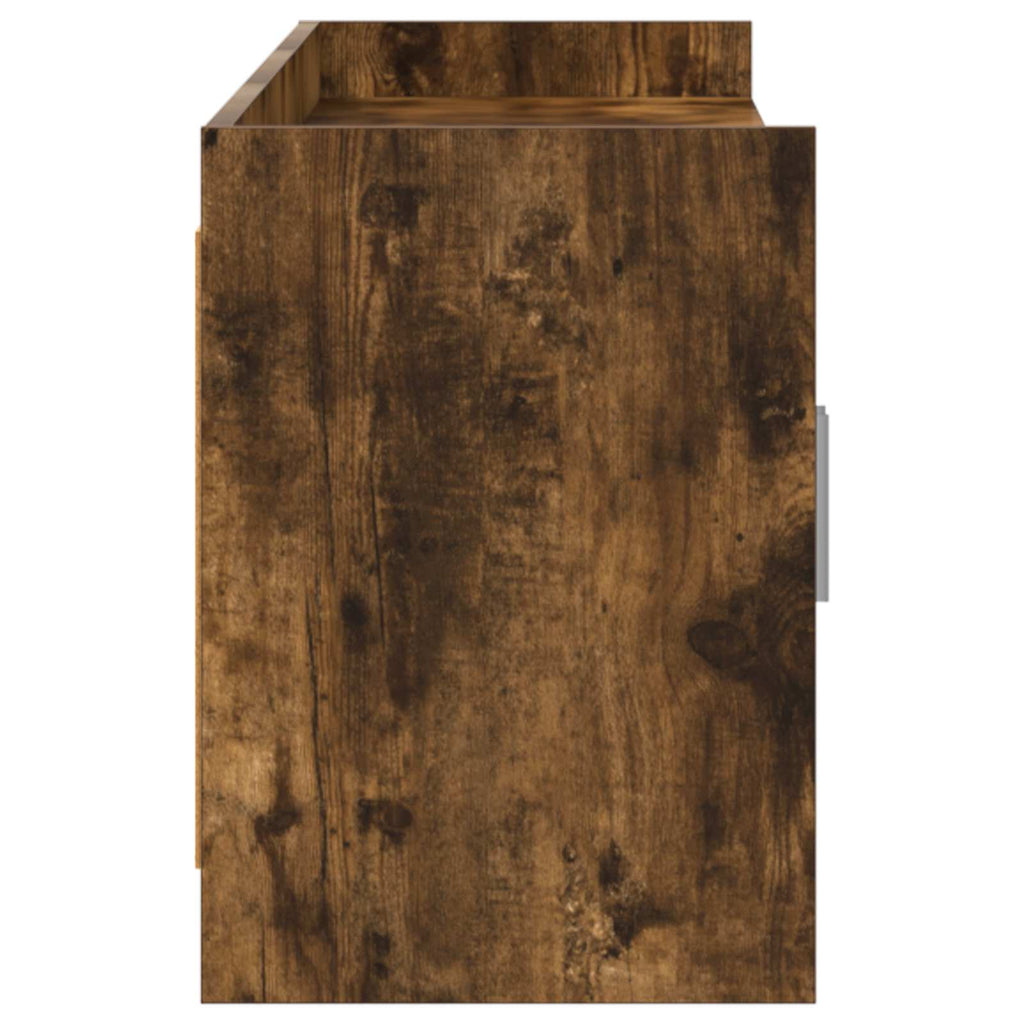 vidaXL Szafka pod telewizor 168 x 33 x 47 cm Dąb wędzony