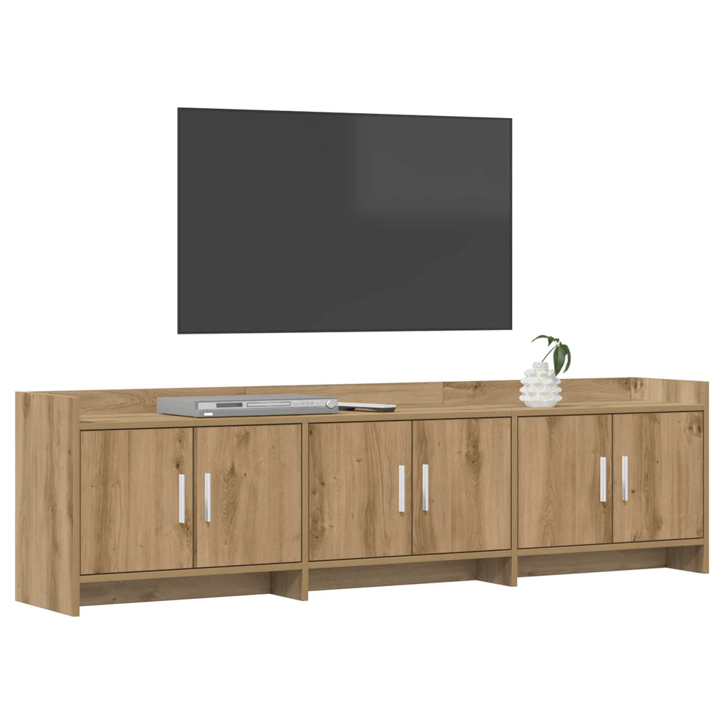 vidaXL Szafka pod telewizor 168 x 33 x 47 cm Dąb artisan