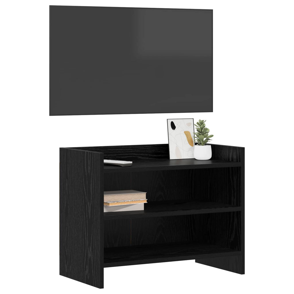 vidaXL Szafka pod telewizor 60 x 33 x 47 cm Czarny dąb