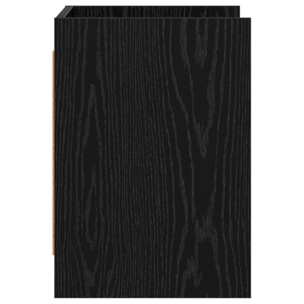 vidaXL Szafka pod telewizor 60 x 33 x 47 cm Czarny dąb