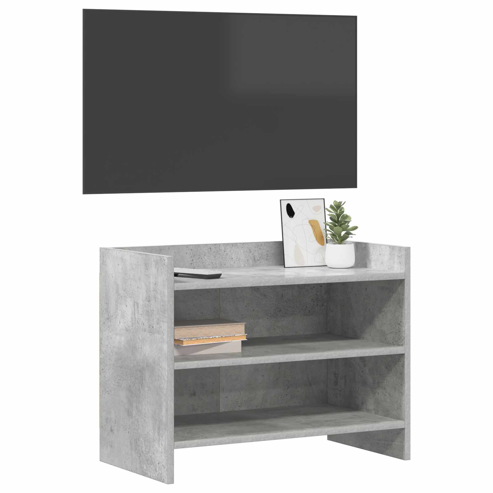 vidaXL Szafka pod telewizor 60 x 33 x 47 cm Betonowy szary