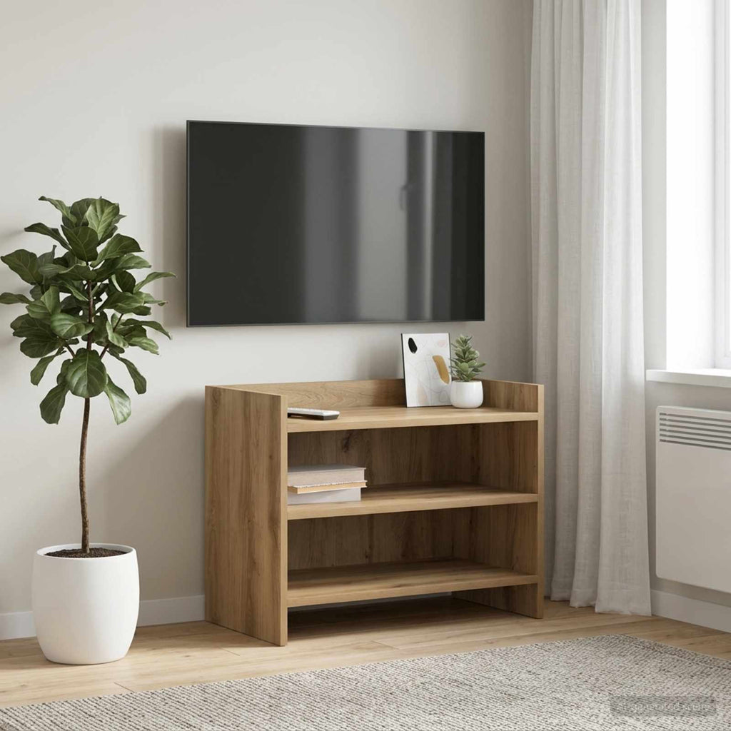 vidaXL Szafka pod telewizor 60 x 33 x 47 cm Dąb artisan