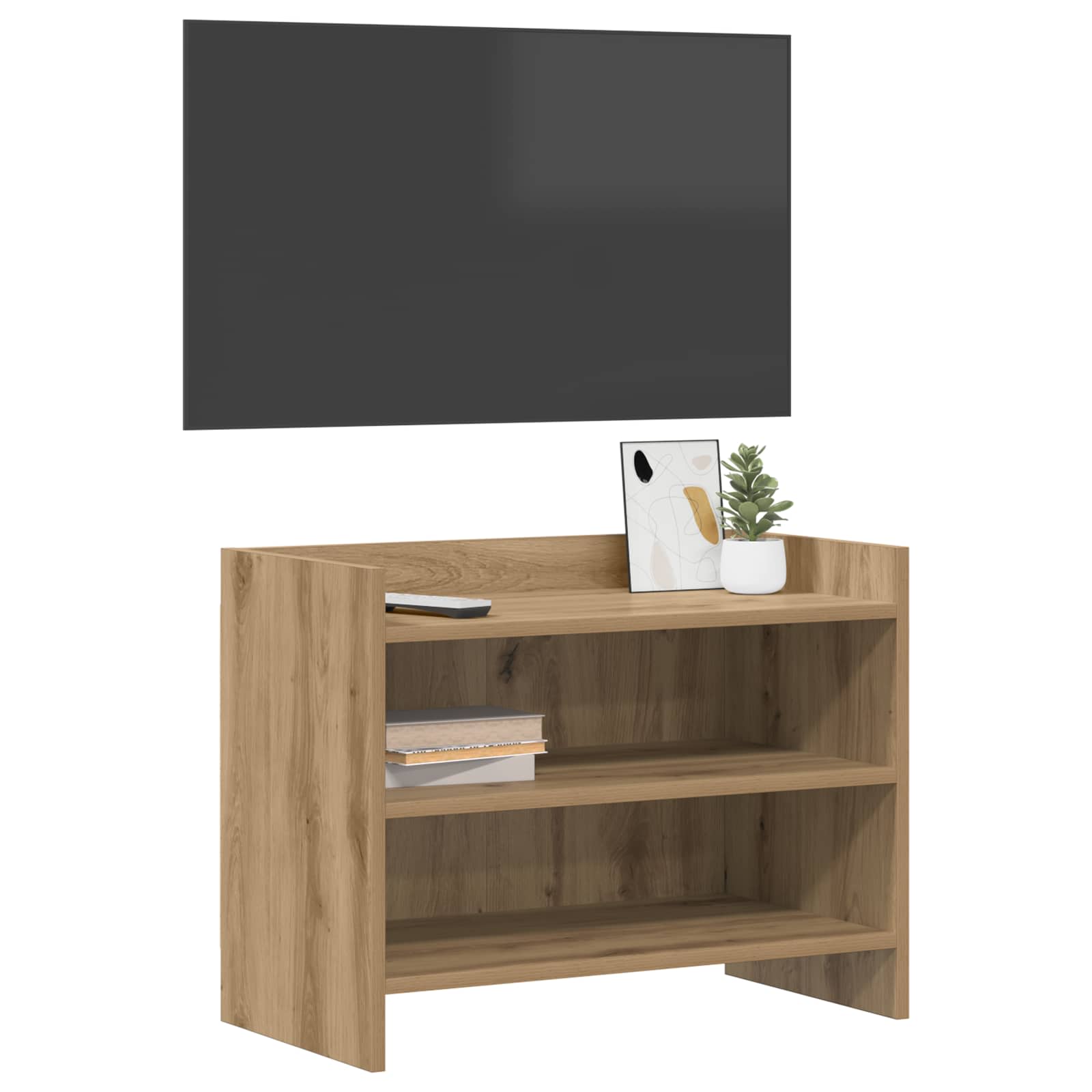 vidaXL Szafka pod telewizor 60 x 33 x 47 cm Dąb artisan