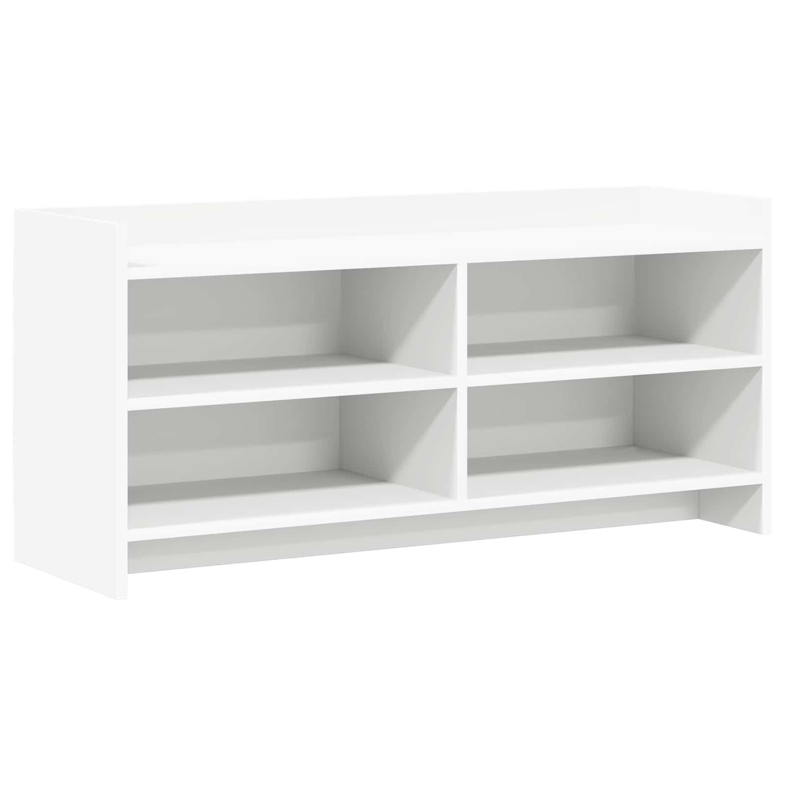 vidaXL Szafka pod telewizor 100 x 33 x 47 cm Biały Drewno inżynieryjne