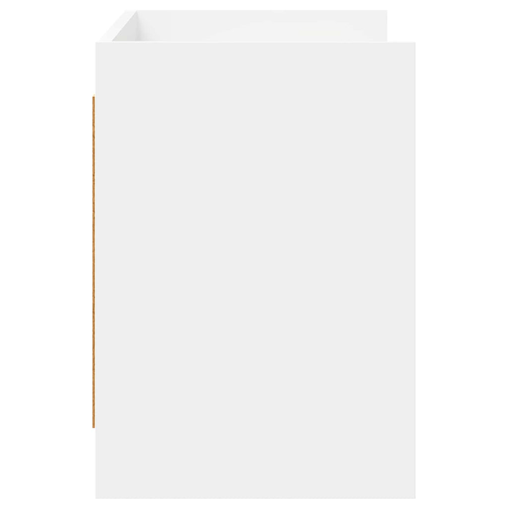 vidaXL Szafka pod telewizor 100 x 33 x 47 cm Biały Drewno inżynieryjne