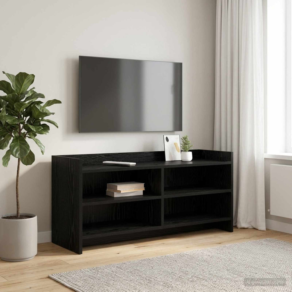 vidaXL Szafka pod telewizor 100 x 33 x 47 cm Czarny dąb