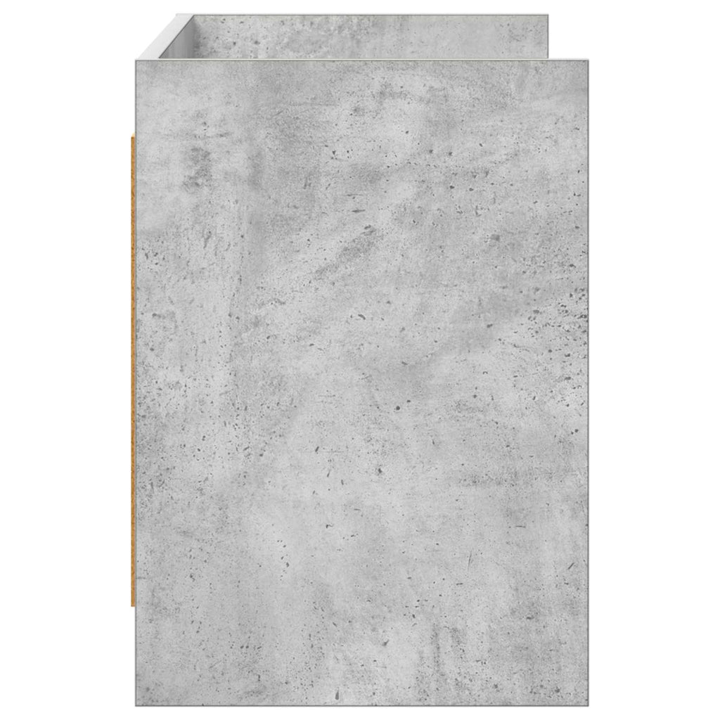 vidaXL Szafka pod telewizor 100 x 33 x 47 cm Betonowy szary