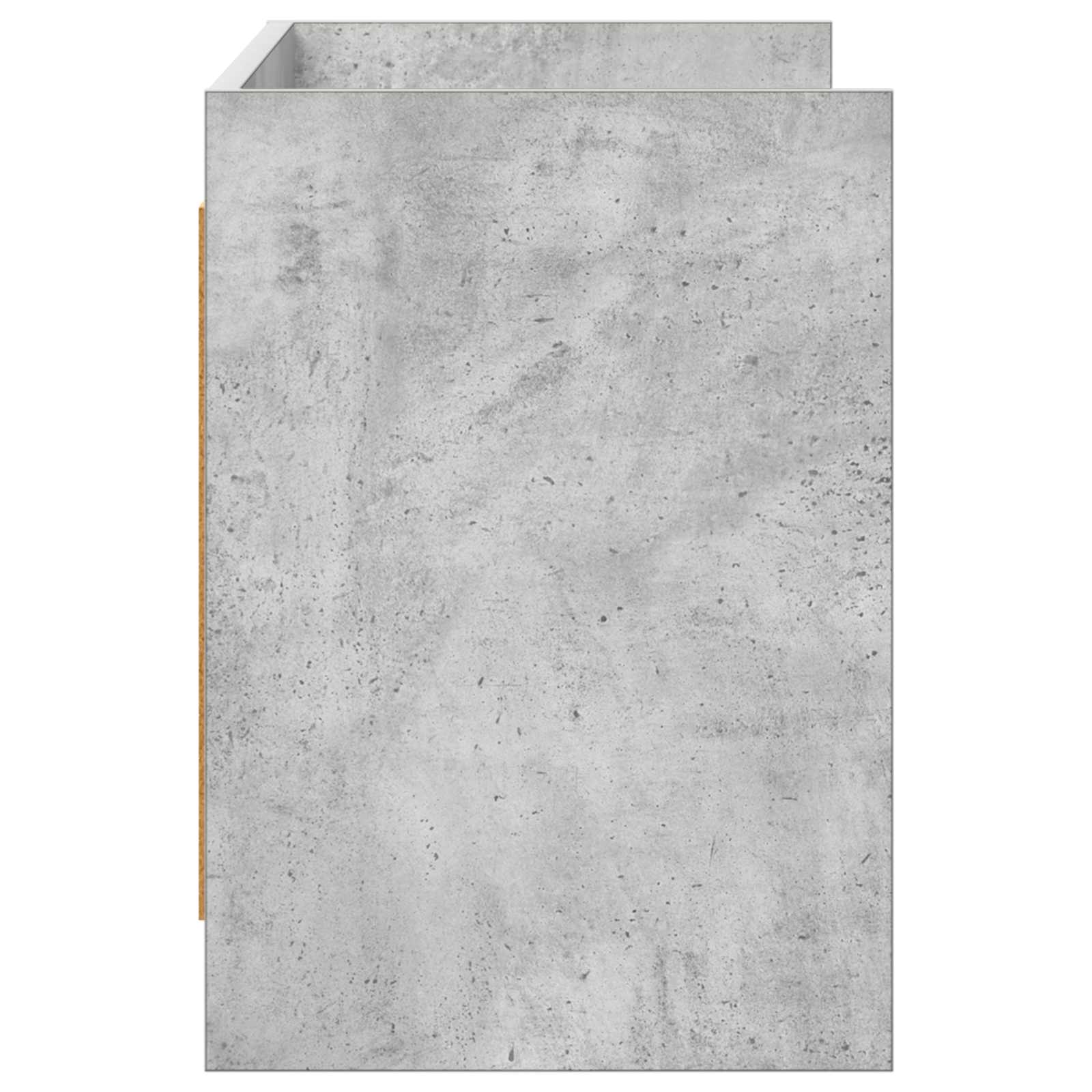 vidaXL Szafka pod telewizor 100 x 33 x 47 cm Betonowy szary
