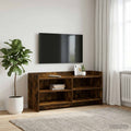 vidaXL Szafka pod telewizor 100 x 33 x 47 cm Dąb wędzony
