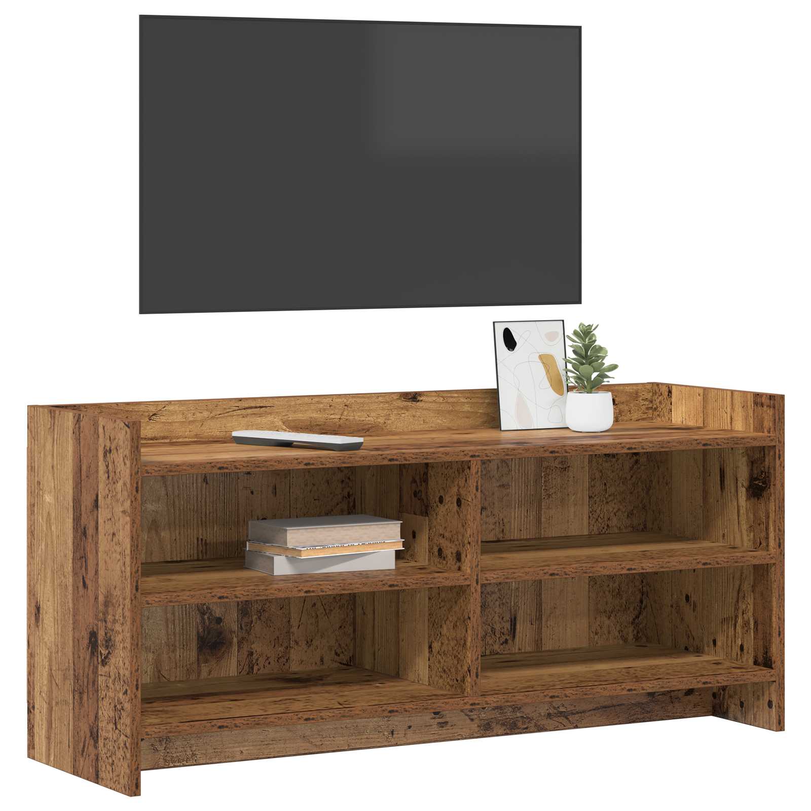 vidaXL Szafka pod telewizor 100 x 33 x 47 cm Stare drewno