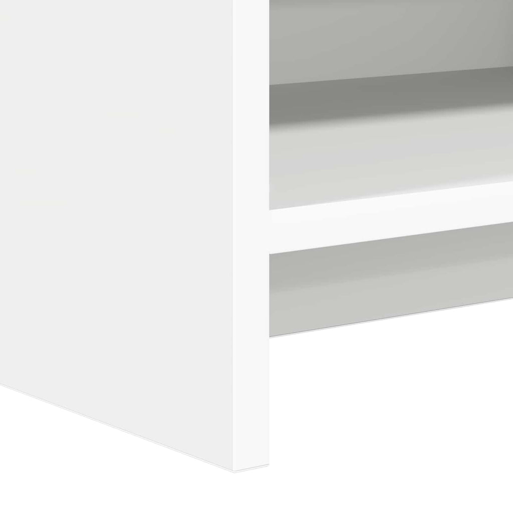 vidaXL Szafka pod telewizor 135 x 33 x 47 cm Biały Drewno inżynieryjne