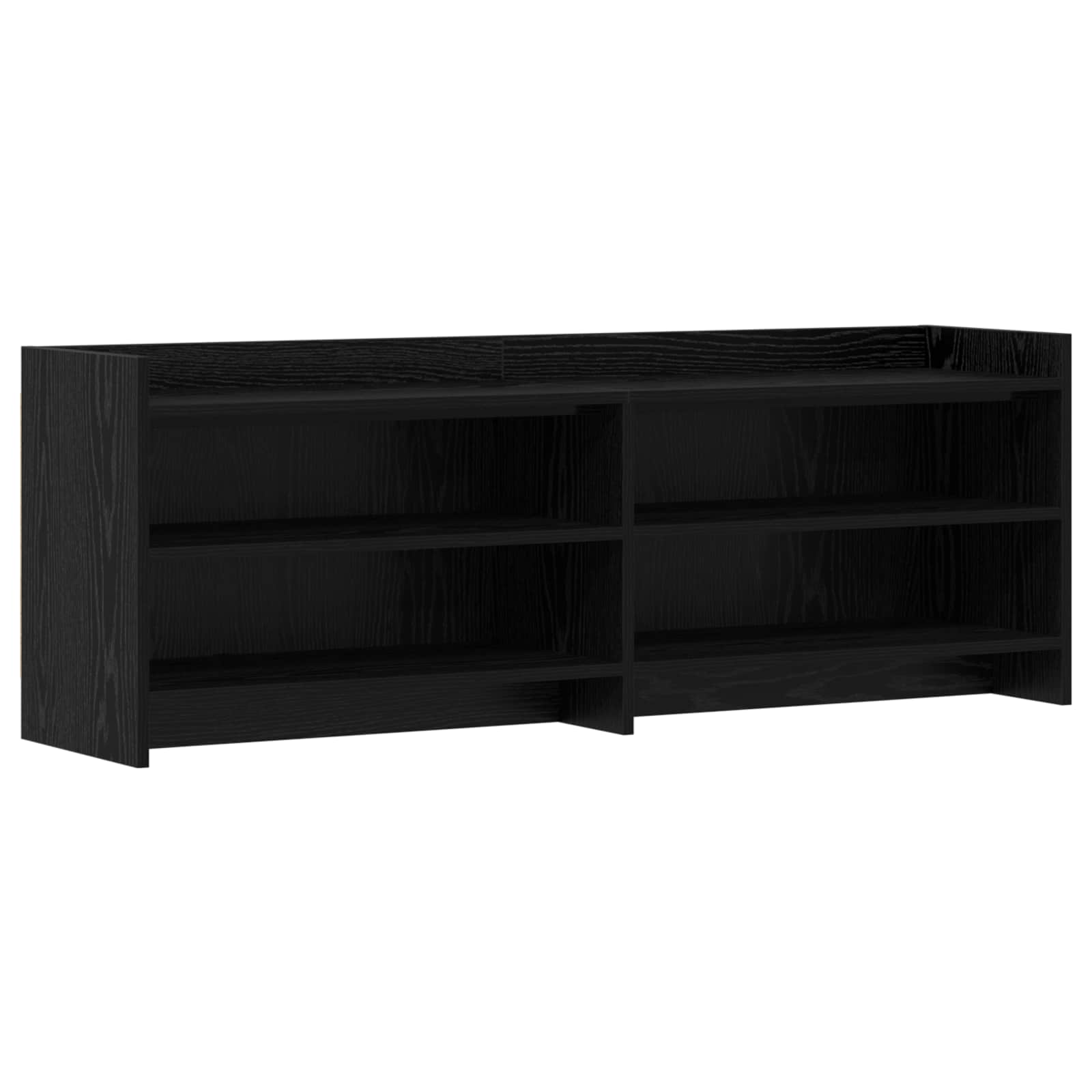 vidaXL Szafka pod telewizor 135 x 33 x 47 cm Czarny dąb