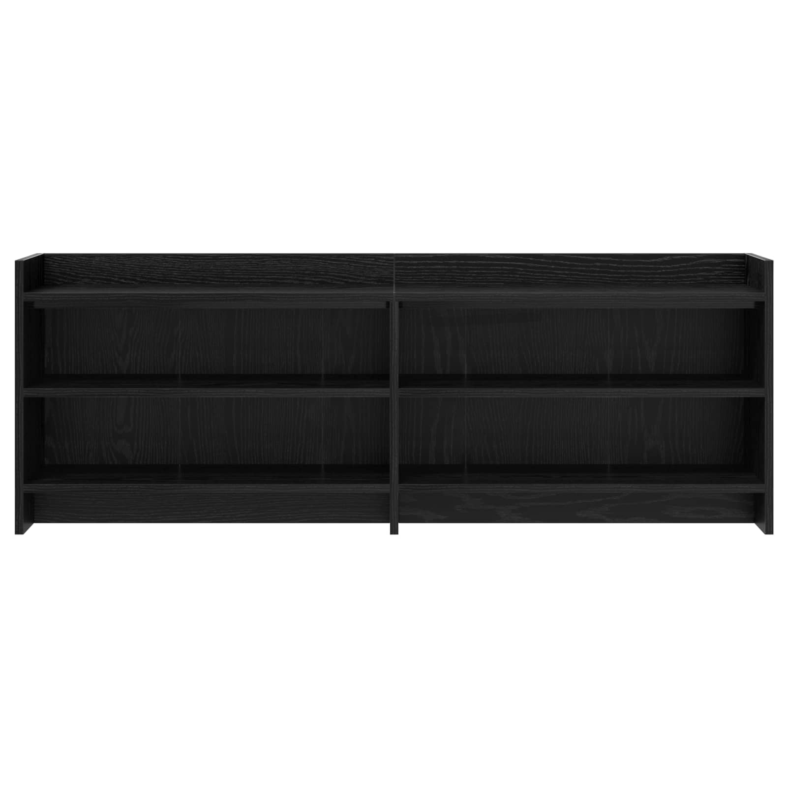vidaXL Szafka pod telewizor 135 x 33 x 47 cm Czarny dąb
