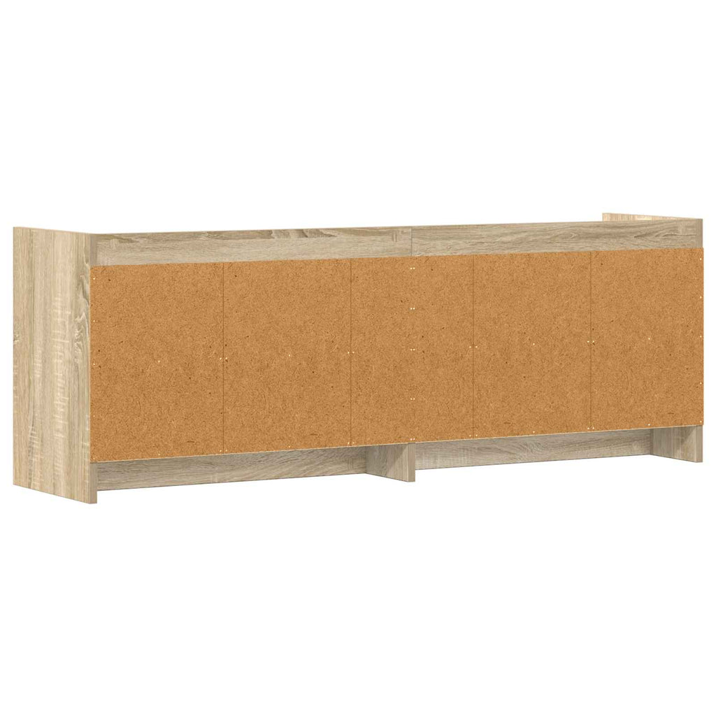vidaXL Szafka pod telewizor 135 x 33 x 47 cm dąb Sonoma