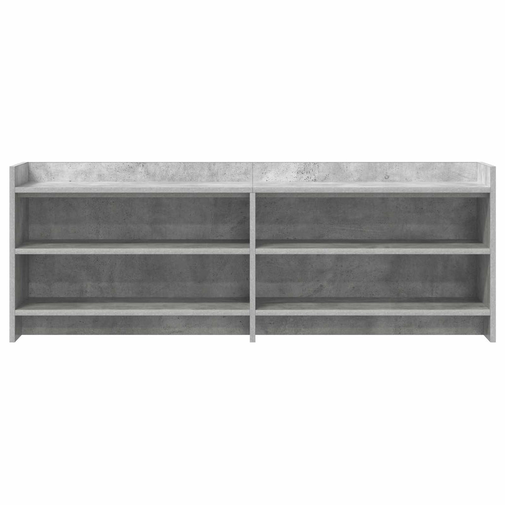 vidaXL Szafka pod telewizor 135 x 33 x 47 cm Betonowy szary