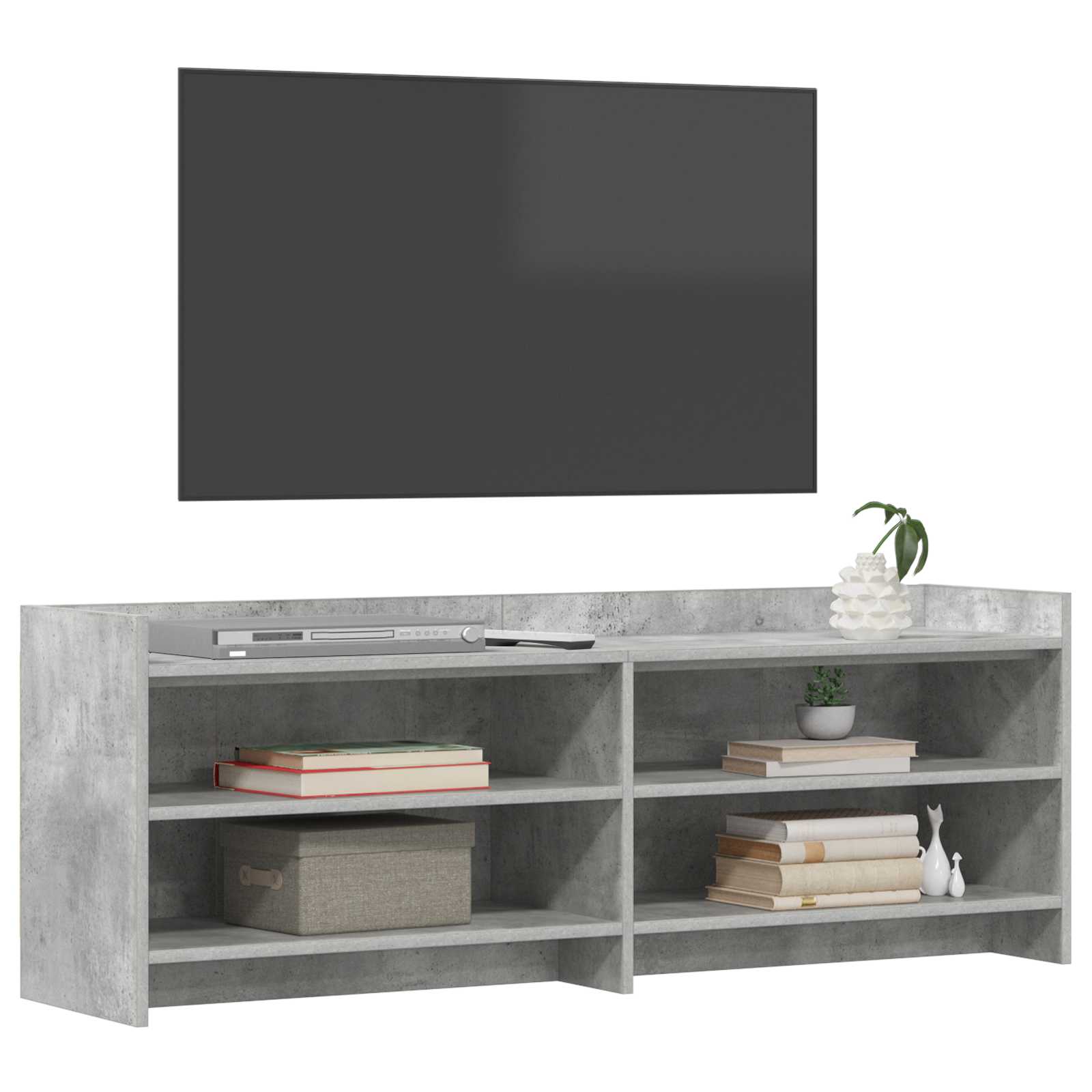 vidaXL Szafka pod telewizor 135 x 33 x 47 cm Betonowy szary