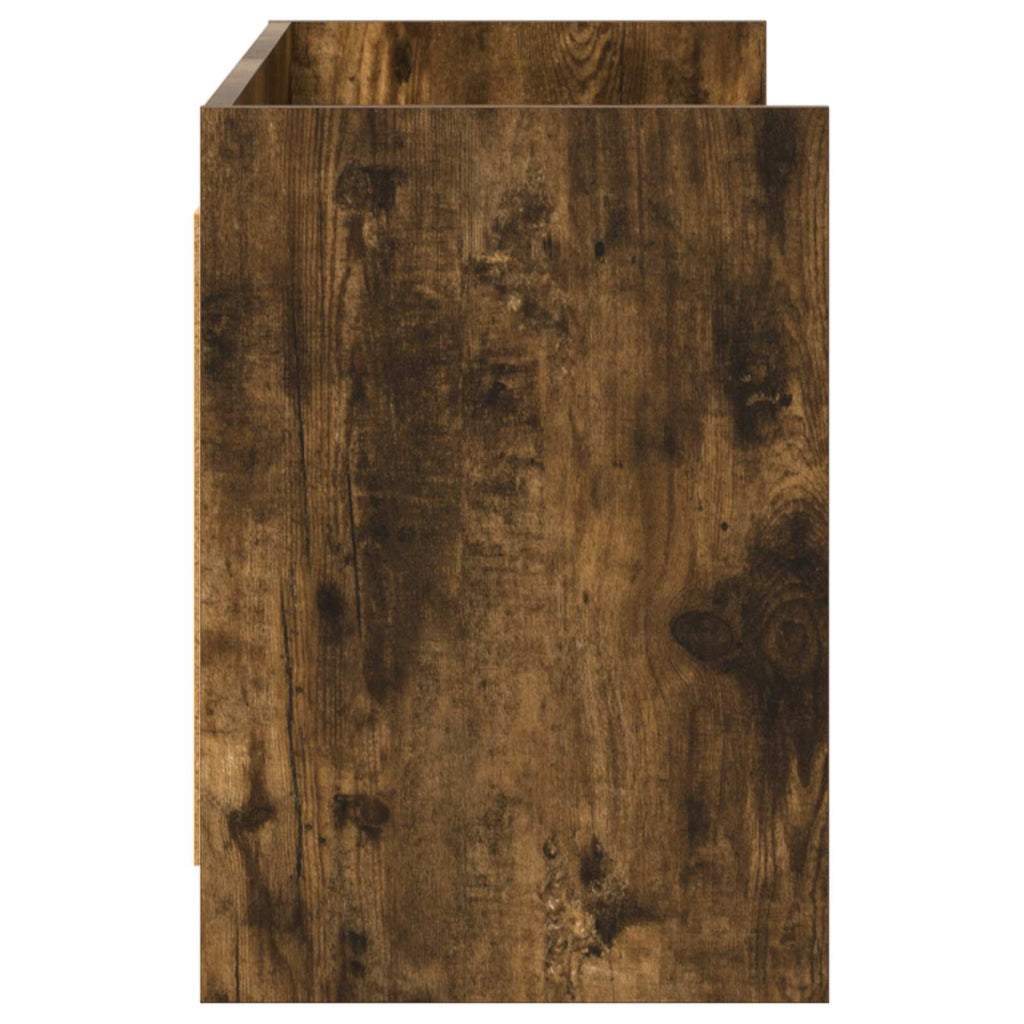 vidaXL Szafka pod telewizor 135 x 33 x 47 cm Dąb wędzony
