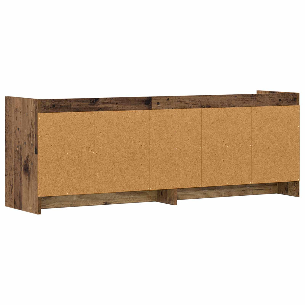 vidaXL Szafka pod telewizor 135 x 33 x 47 cm Stare drewno