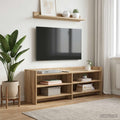 vidaXL Szafka pod telewizor 135 x 33 x 47 cm Dąb artisan