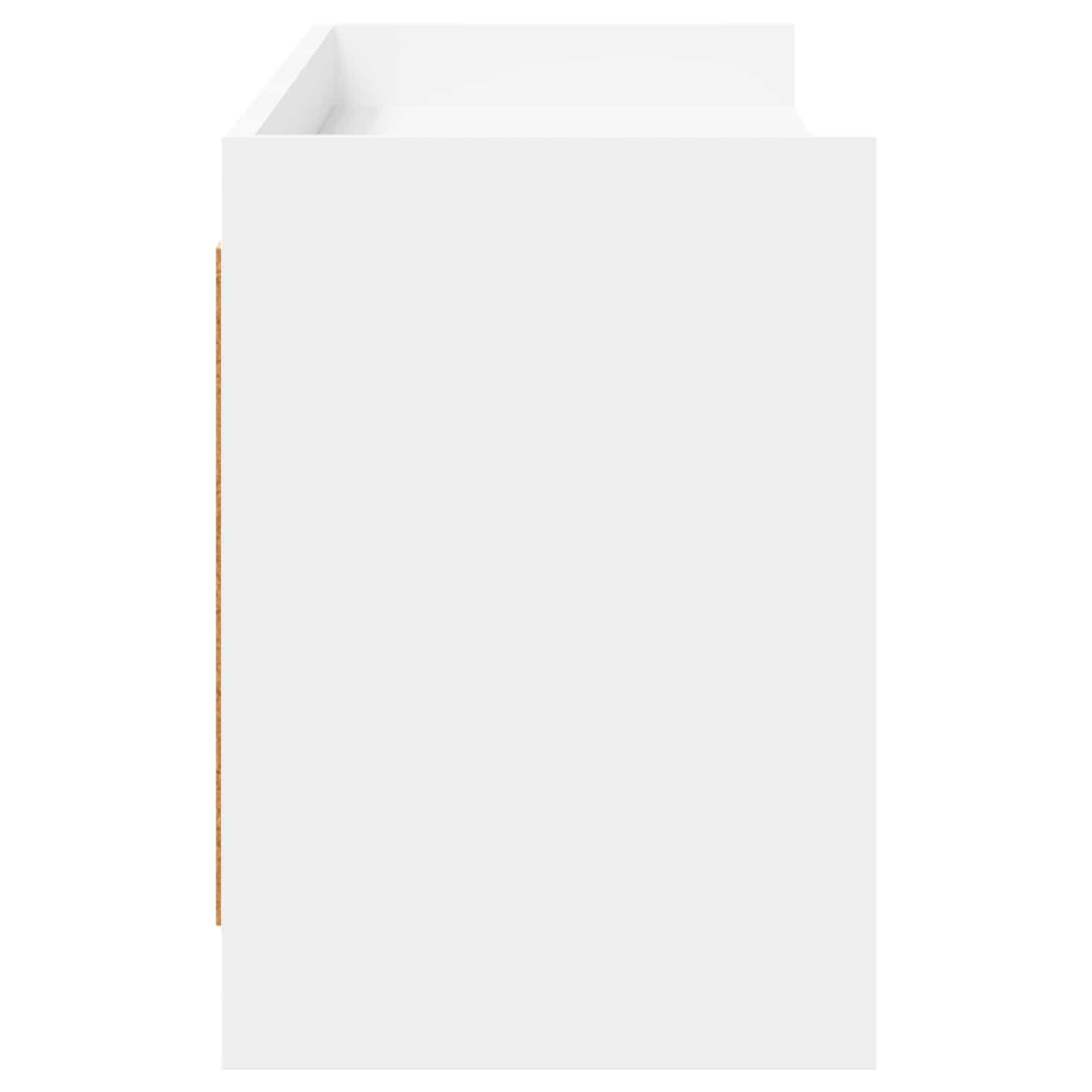 vidaXL Szafka pod telewizor 168 x 33 x 47 cm Biały Drewno inżynieryjne