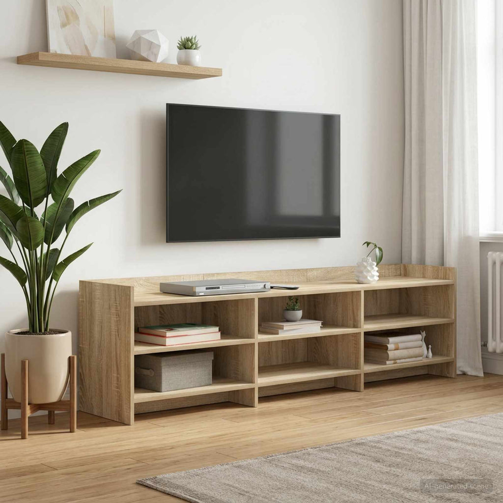 vidaXL Szafka pod telewizor 168 x 33 x 47 cm dąb Sonoma
