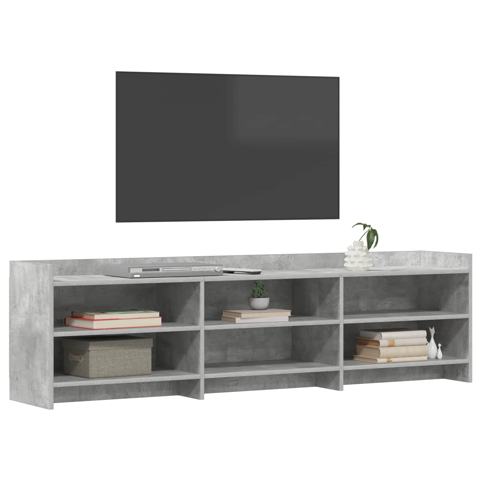vidaXL Szafka pod telewizor 168 x 33 x 47 cm Betonowy szary