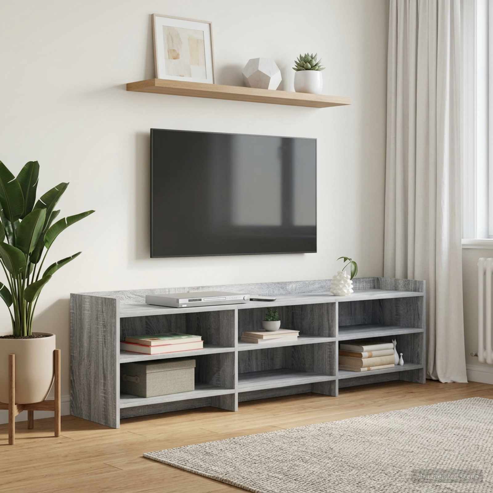 vidaXL Szafka pod telewizor 168 x 33 x 47 cm Szary Sonoma