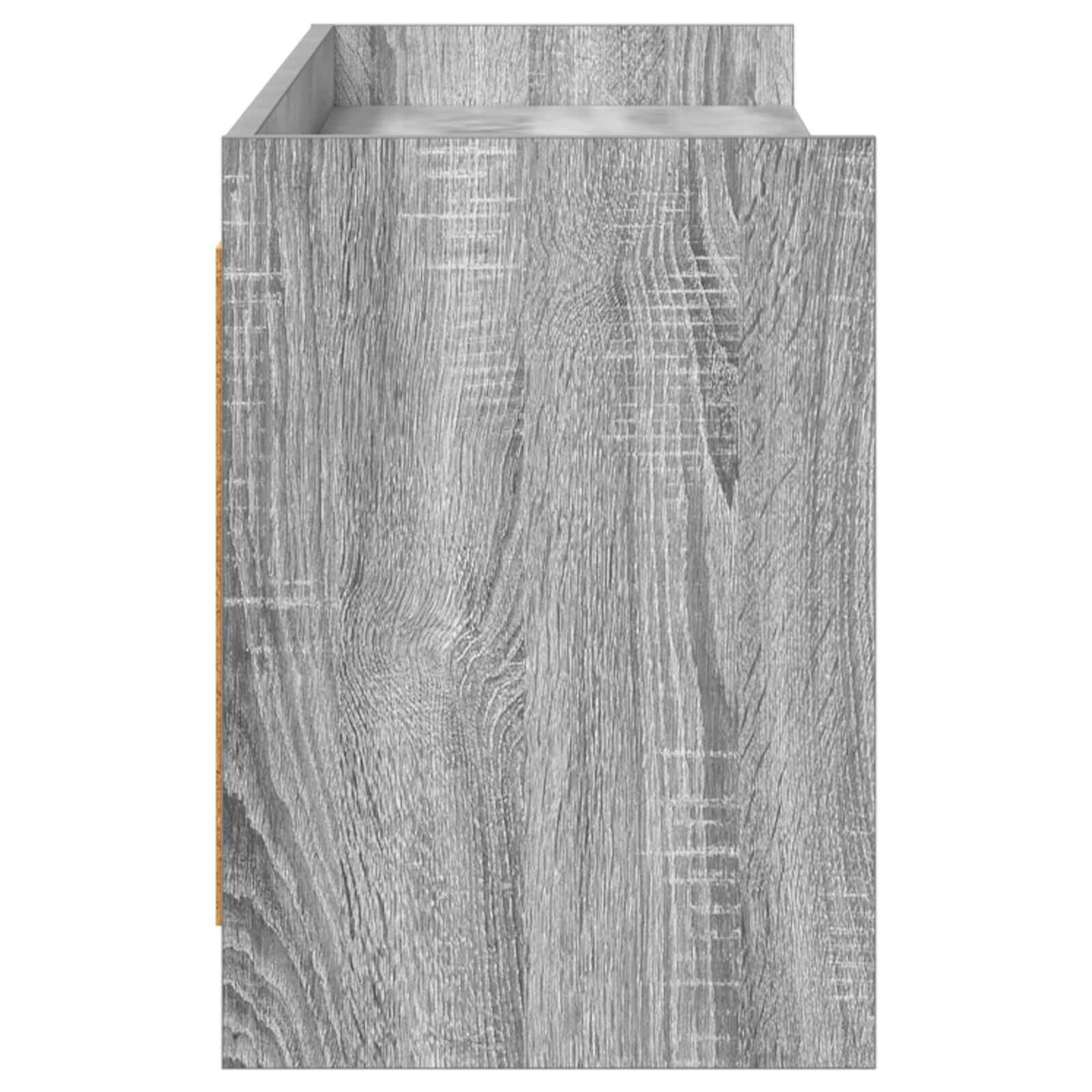vidaXL Szafka pod telewizor 168 x 33 x 47 cm Szary Sonoma