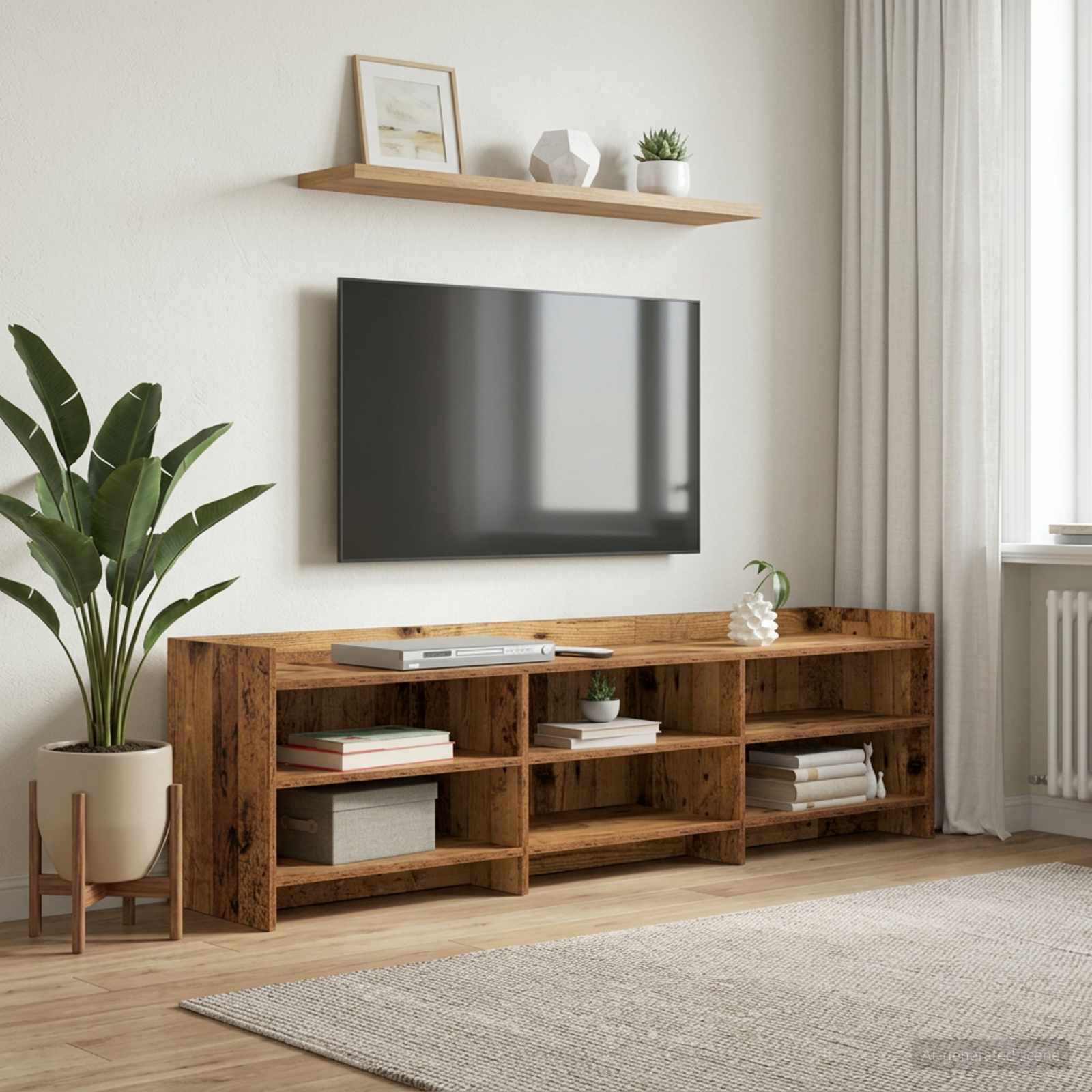 vidaXL Szafka pod telewizor 168 x 33 x 47 cm Stare drewno