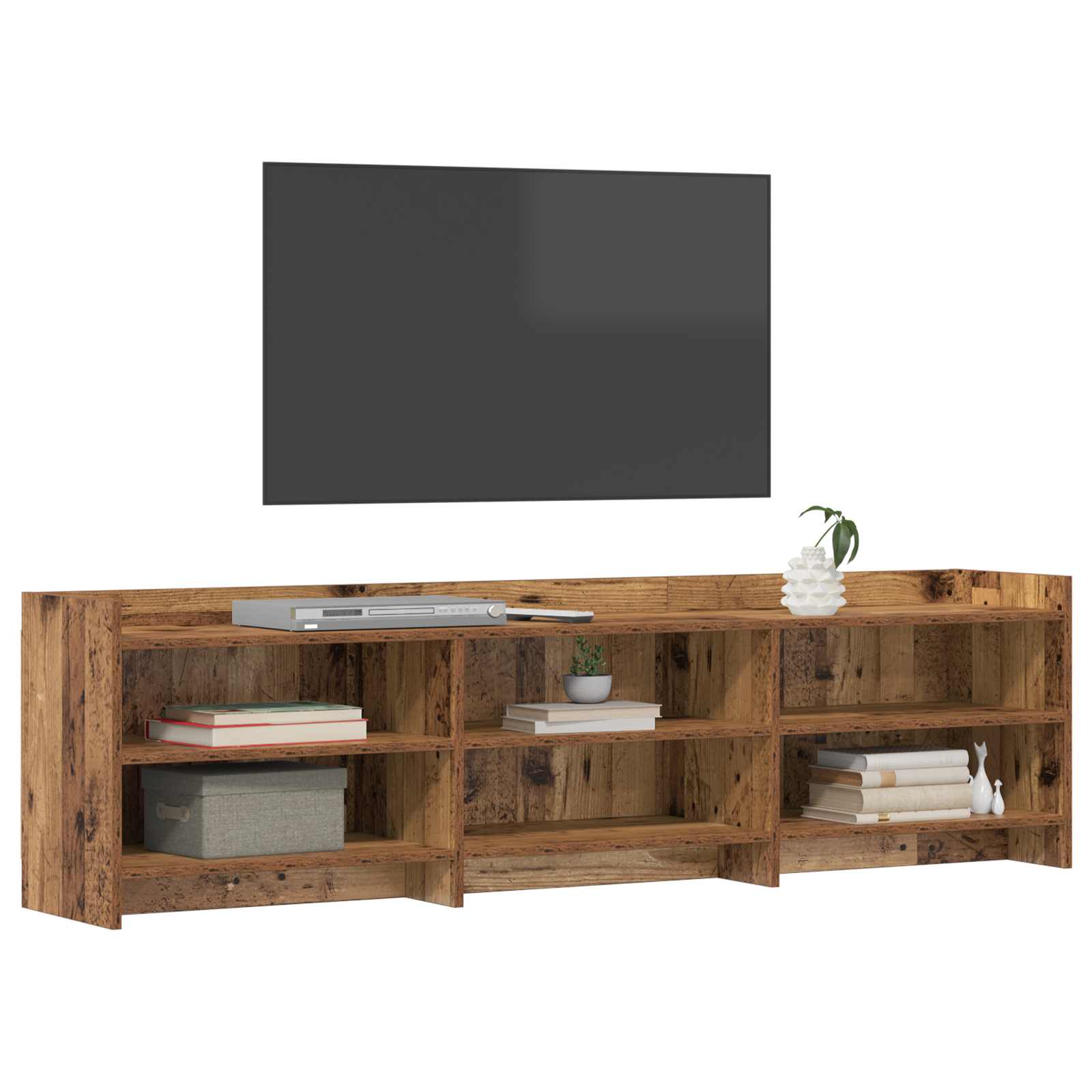 vidaXL Szafka pod telewizor 168 x 33 x 47 cm Stare drewno