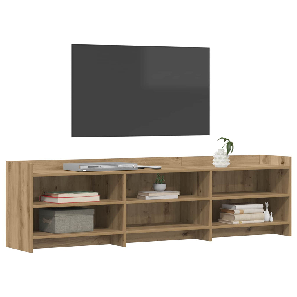 vidaXL Szafka pod telewizor 168 x 33 x 47 cm Dąb artisan