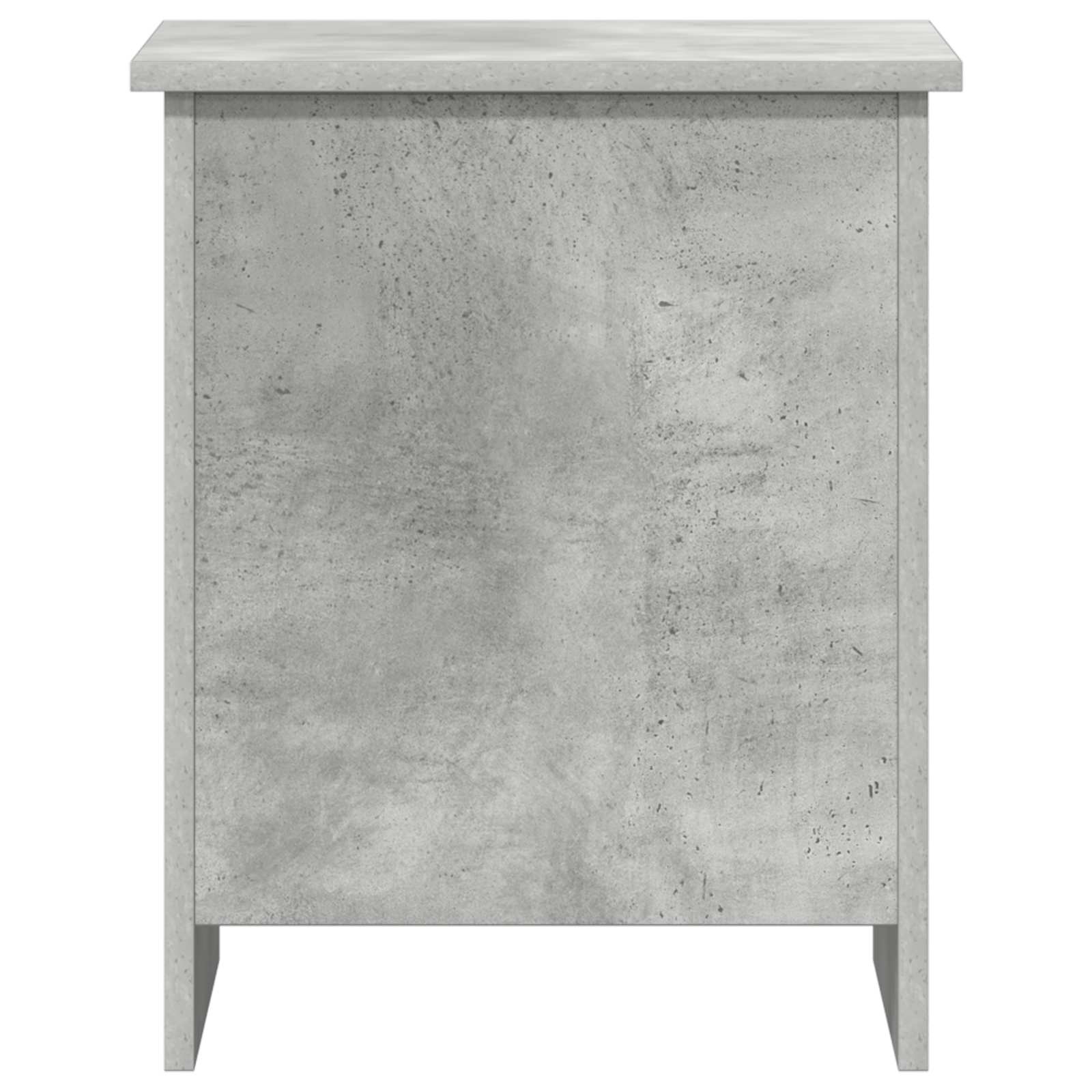 vidaXL Skrzynia na przechowywanie Betonowy szary 40 x 40 x 50 cm