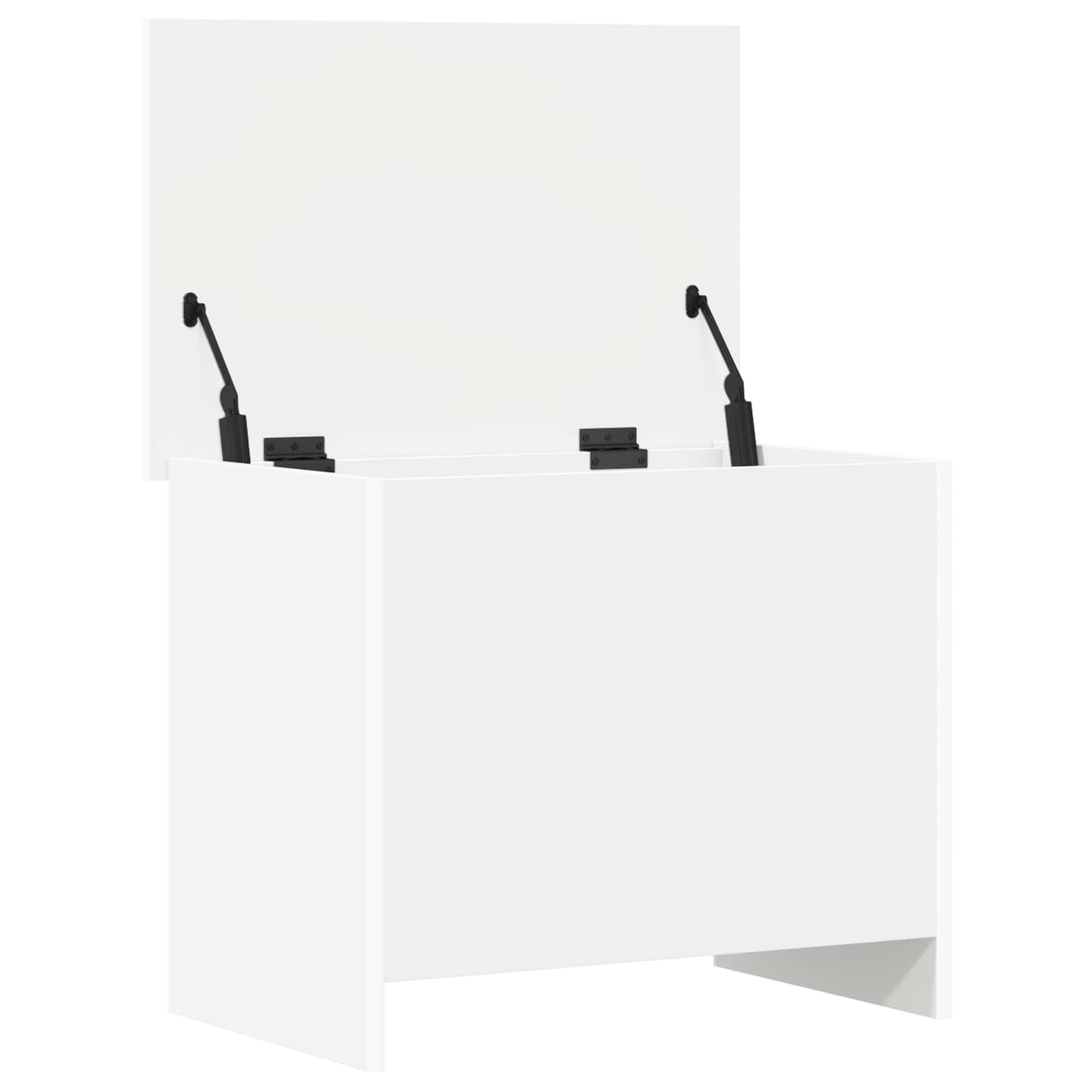 vidaXL Skrzynia na przechowywanie Biały 60 x 40 x 50 cm