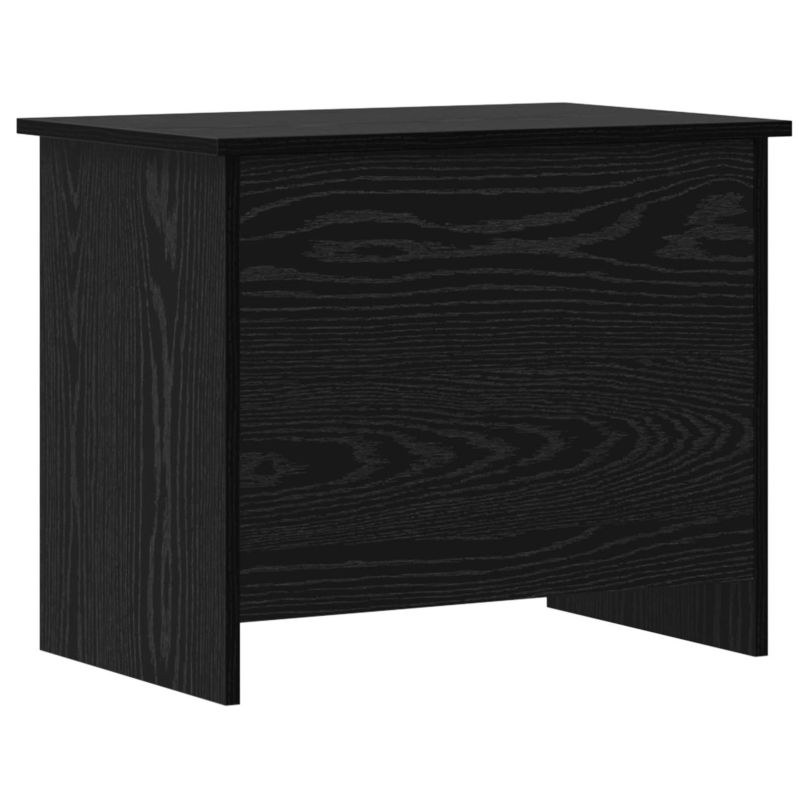 vidaXL Skrzynia na przechowywanie Czarny dąb 60 x 40 x 50 cm