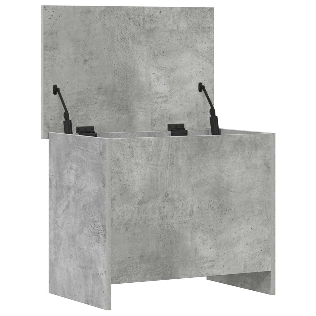 vidaXL Skrzynia na przechowywanie Betonowy szary 60 x 40 x 50 cm