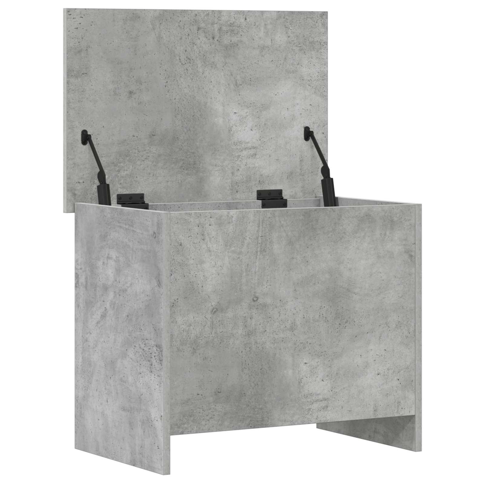 vidaXL Skrzynia na przechowywanie Betonowy szary 60 x 40 x 50 cm