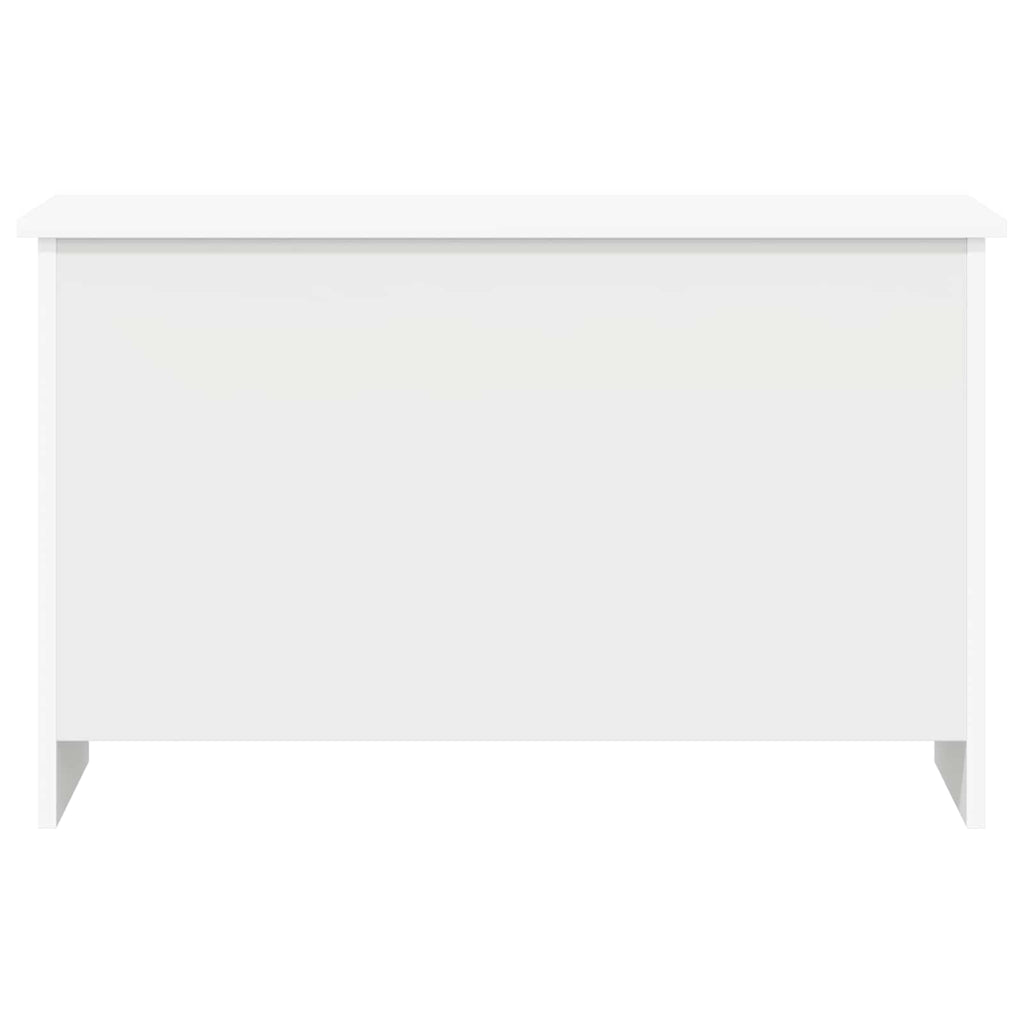 vidaXL Skrzynia na przechowywanie Biały 80 x 40 x 50 cm
