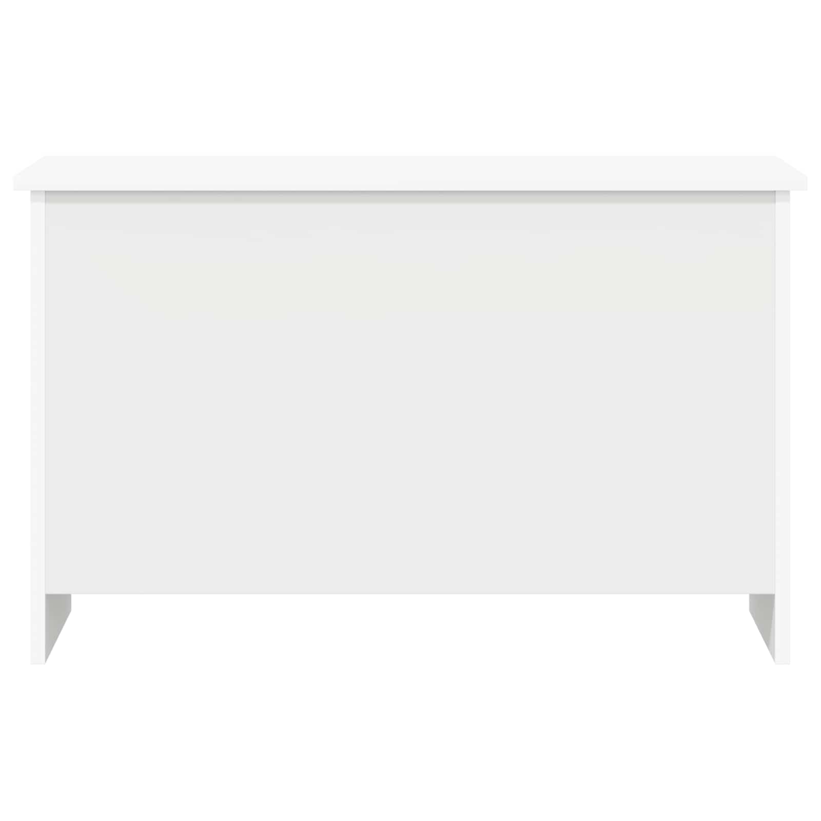 vidaXL Skrzynia na przechowywanie Biały 80 x 40 x 50 cm
