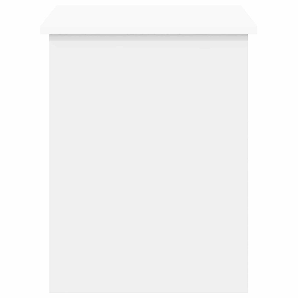 vidaXL Skrzynia na przechowywanie Biały 80 x 40 x 50 cm