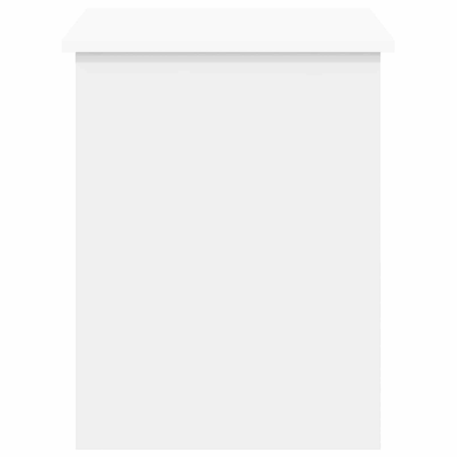 vidaXL Skrzynia na przechowywanie Biały 80 x 40 x 50 cm