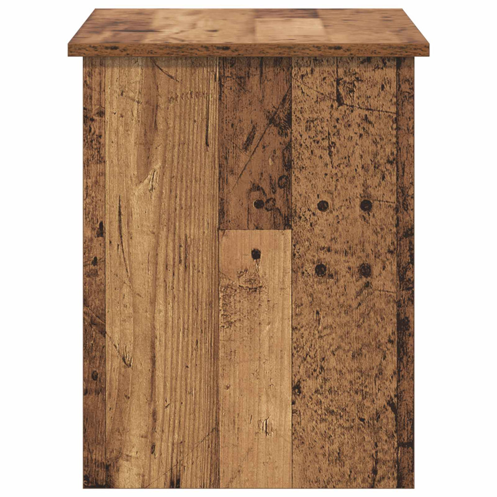 vidaXL Skrzynia na przechowywanie Stare drewno 80 x 40 x 50 cm