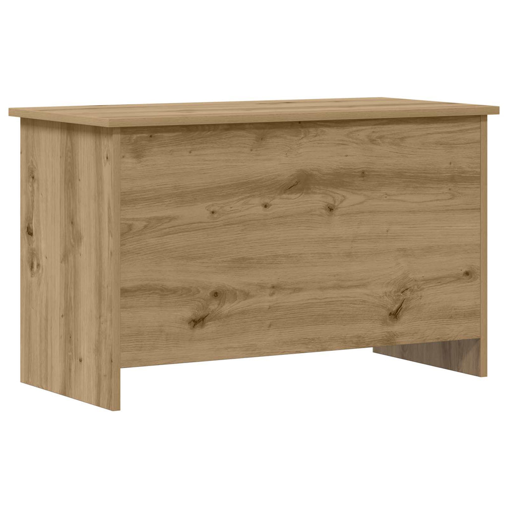 vidaXL Skrzynia na przechowywanie Dąb artisan 80 x 40 x 50 cm
