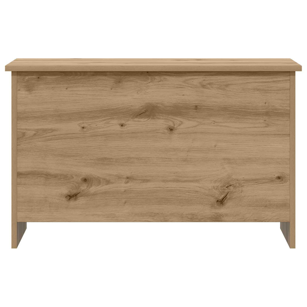 vidaXL Skrzynia na przechowywanie Dąb artisan 80 x 40 x 50 cm